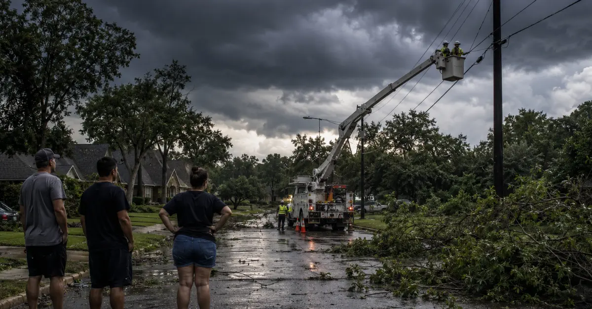 Gewitter in North Texas: Tausende Haushalte ohne Strom
