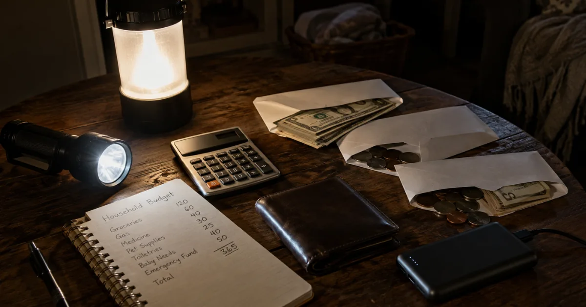 Bezahlen im Blackout: Der Vier-Umschläge-Plan für die Notfallkasse