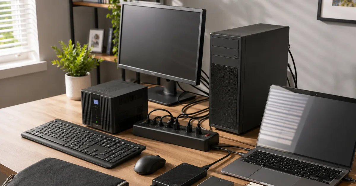 Computer, PC und Datenträger beim Blackout richtig schützen