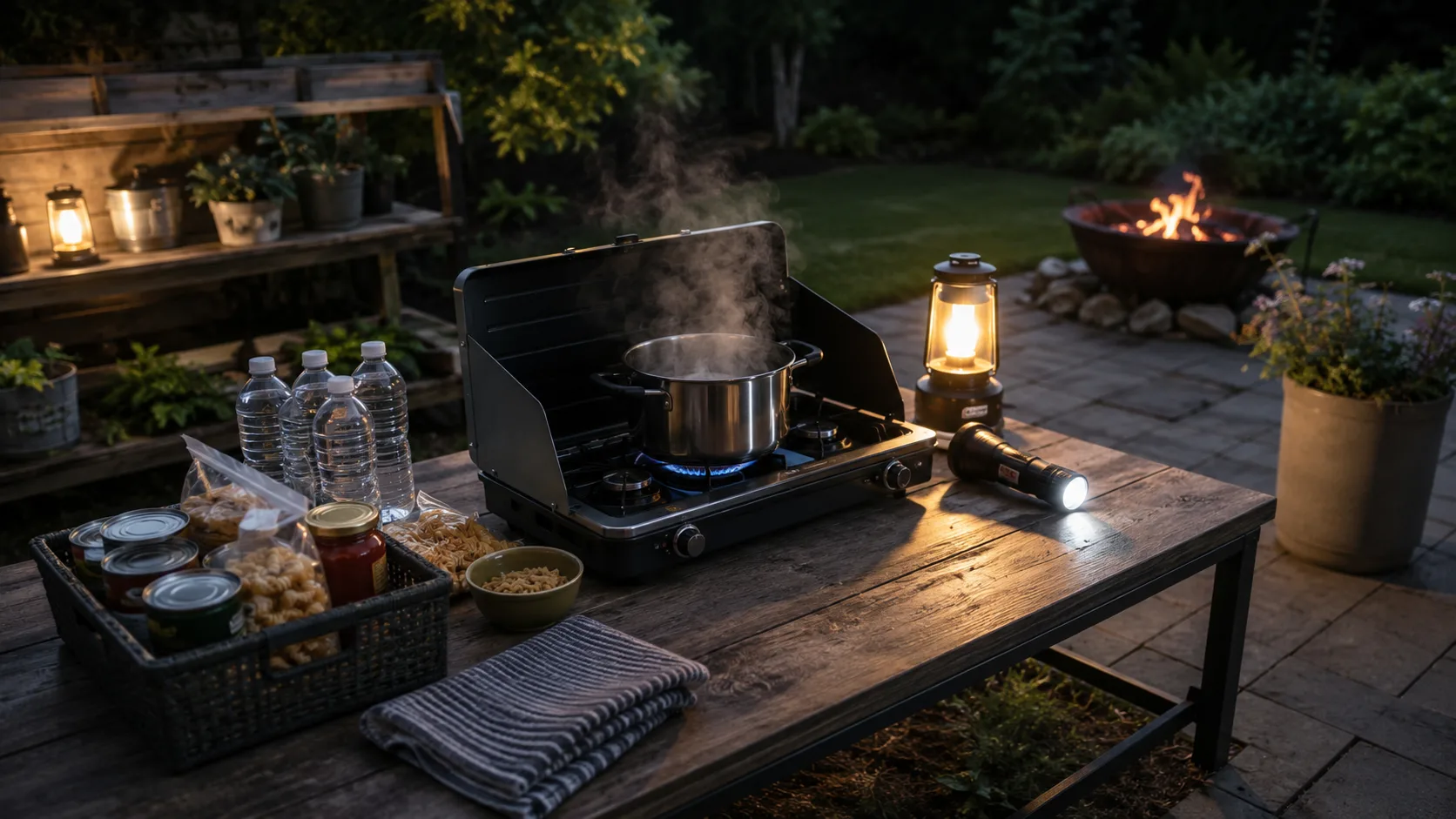 Kochen ohne Strom: Der sichere Drei-Stufen-Plan für warme Mahlzeiten