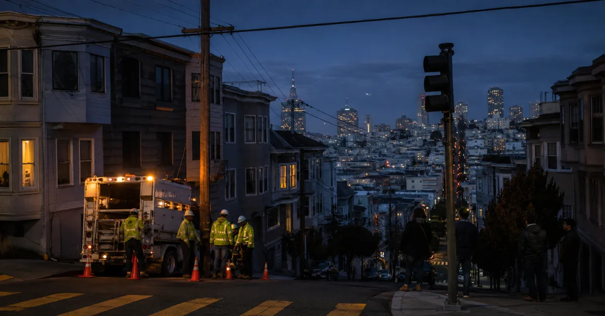 Strom weg in San Francisco: Zwei Ausfälle an einem Sonntag lassen PG&E rätseln