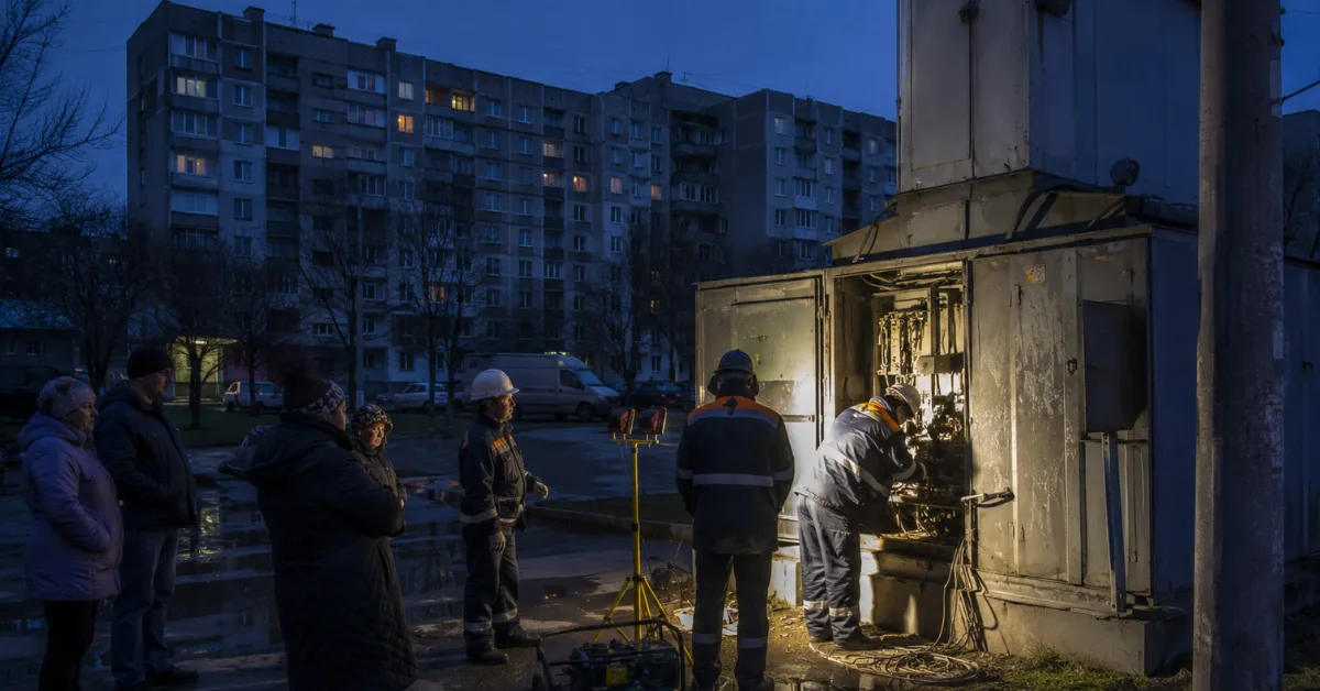 Ukraine unter Druck: Stromausfälle in acht Regionen, Hitze treibt Verbrauch nach oben