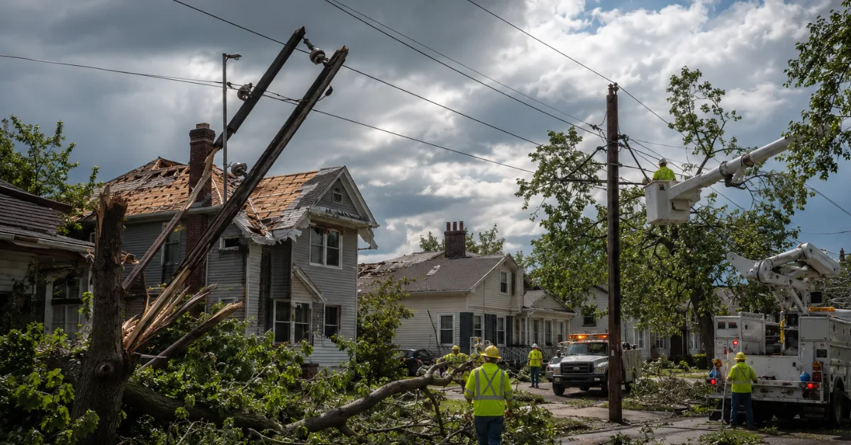Mittag wird zur Nacht: Tornado reißt Wisconsin ins Chaos