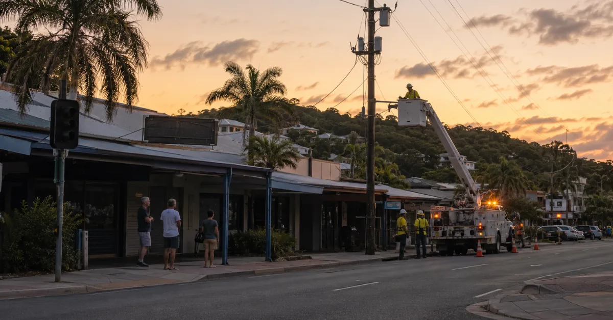 Whitsundays im Dunkeln: Über 7.700 Anschlüsse ohne Strom