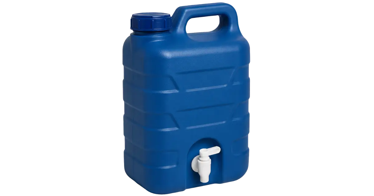 Produktempfehlung: Wasserkanister mit Hahn