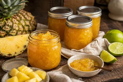 Ananas-Limetten-Marmelade