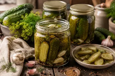 Fermentierte Dillgurken