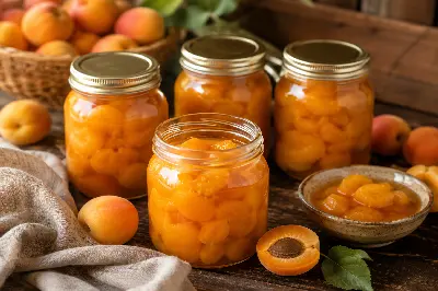 Marillenkompott zum Einkochen